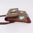 GUCCI Micro GG Supreme Doraemon Fujiko-Pro Waist PVC Beige 647817 Auth 208599M-5
