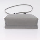Balenciaga Hand Bag Leather 2way Gray Silver 693805 Auth 208600V-14