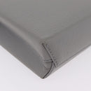 Balenciaga Hand Bag Leather 2way Gray Silver 693805 Auth 208600V-15