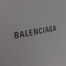 Balenciaga Hand Bag Leather 2way Gray Silver 693805 Auth 208600V-19