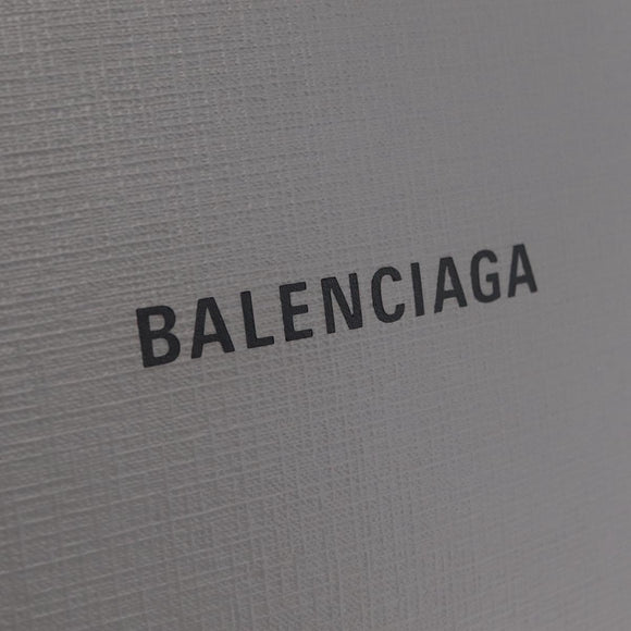 Balenciaga Hand Bag Leather 2way Gray Silver 693805 Auth 208600V