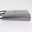 Balenciaga Hand Bag Leather 2way Gray Silver 693805 Auth 208600V-5
