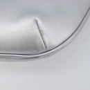 Balenciaga Mary Kate Shoulder Bag Leather Silver 771733 Auth 208601M-11