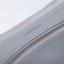 Balenciaga Mary Kate Shoulder Bag Leather Silver 771733 Auth 208601M-17