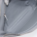 Balenciaga Mary Kate Shoulder Bag Leather Silver 771733 Auth 208601M-18