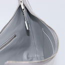 Balenciaga Mary Kate Shoulder Bag Leather Silver 771733 Auth 208601M-19