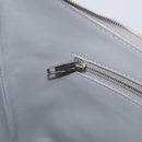 Balenciaga Mary Kate Shoulder Bag Leather Silver 771733 Auth 208601M-21