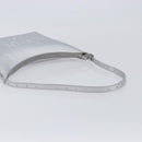 Balenciaga Mary Kate Shoulder Bag Leather Silver 771733 Auth 208601M-7
