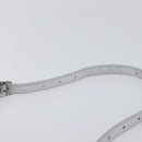 Balenciaga Mary Kate Shoulder Bag Leather Silver 771733 Auth 208601M-9
