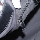 GUCCI Diamante Tote Bag Leather Black Gold 353397 Auth 208621V-21