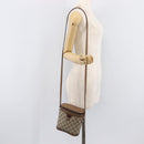 GUCCI GG Supreme Web Sherry Line Shoulder Bag PVC Beige 904 02 070 Auth 208628-27