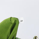 PRADA Shoulder Bag Patent Green Silver Auth 208631-28