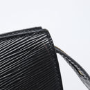 LOUIS VUITTON Epi Saint Jacques Shoulder Bag Black M52272 LV Auth 208635V-19