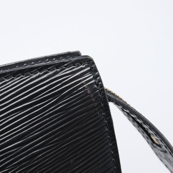 LOUIS VUITTON Epi Saint Jacques Shoulder Bag Black M52272 LV Auth 208635V