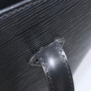 LOUIS VUITTON Epi Saint Jacques Shoulder Bag Black M52272 LV Auth 208635V-8
