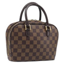LOUIS VUITTON Damier Ebene Saria mini Hand Bag N51286 LV Auth 208637V-1