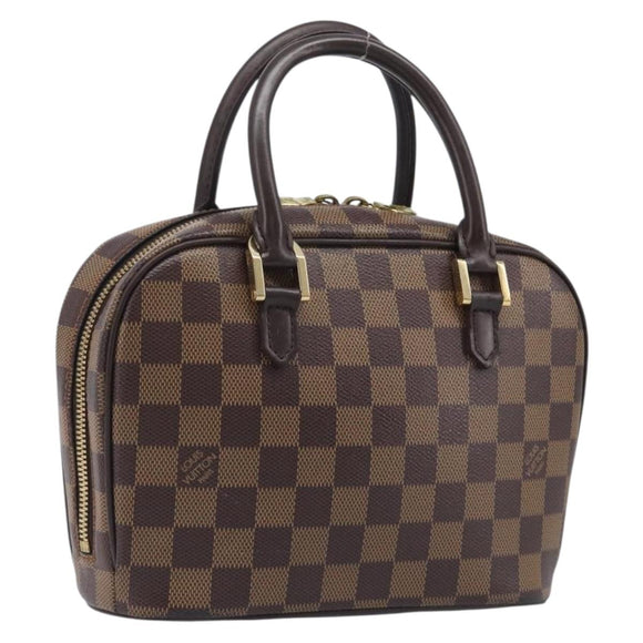 LOUIS VUITTON Damier Ebene Saria mini Hand Bag N51286 LV Auth 208637V