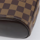 LOUIS VUITTON Damier Ebene Saria mini Hand Bag N51286 LV Auth 208637V-11