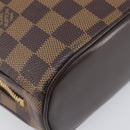 LOUIS VUITTON Damier Ebene Saria mini Hand Bag N51286 LV Auth 208637V-12