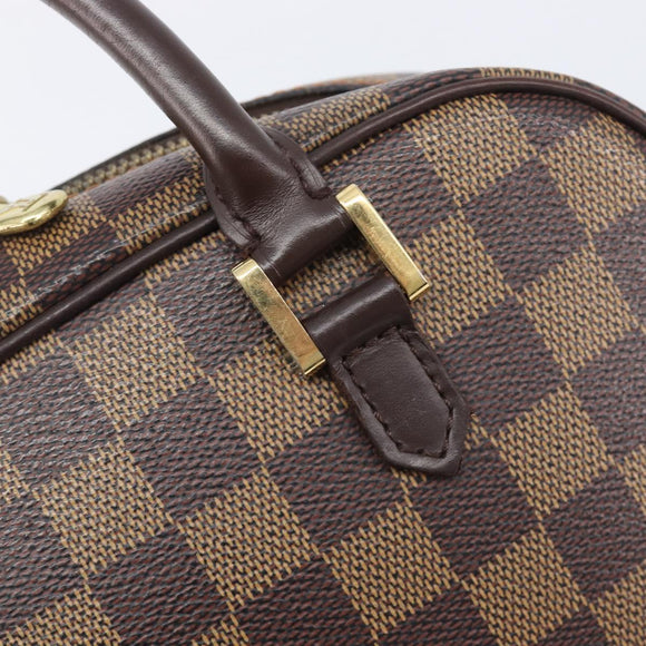 LOUIS VUITTON Damier Ebene Saria mini Hand Bag N51286 LV Auth 208637V