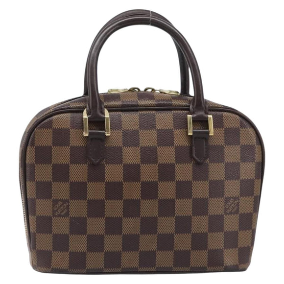 LOUIS VUITTON Damier Ebene Saria mini Hand Bag N51286 LV Auth 208637V