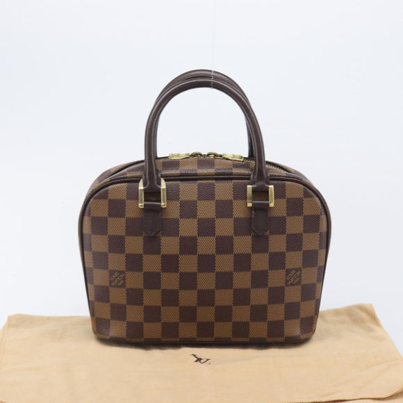 LOUIS VUITTON Damier Ebene Saria mini Hand Bag N51286 LV Auth 208637V
