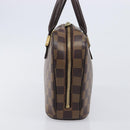 LOUIS VUITTON Damier Ebene Saria mini Hand Bag N51286 LV Auth 208637V-4