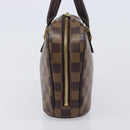LOUIS VUITTON Damier Ebene Saria mini Hand Bag N51286 LV Auth 208637V-5