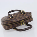 LOUIS VUITTON Damier Ebene Saria mini Hand Bag N51286 LV Auth 208637V-6