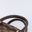 LOUIS VUITTON Damier Ebene Saria mini Hand Bag N51286 LV Auth 208637V-8