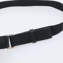 PRADA Shoulder Bag Nylon Black Silver Auth 208639V-10