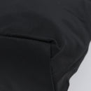PRADA Shoulder Bag Nylon Black Silver Auth 208639V-14