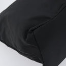 PRADA Shoulder Bag Nylon Black Silver Auth 208639V-15