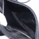 PRADA Shoulder Bag Nylon Black Silver Auth 208639V-25