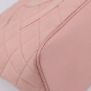 CHANEL Standard Tote Bag Caviar Skin Pink Gold CC Auth 208641V-12