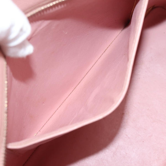 CHANEL Standard Tote Bag Caviar Skin Pink Gold CC Auth 208641V