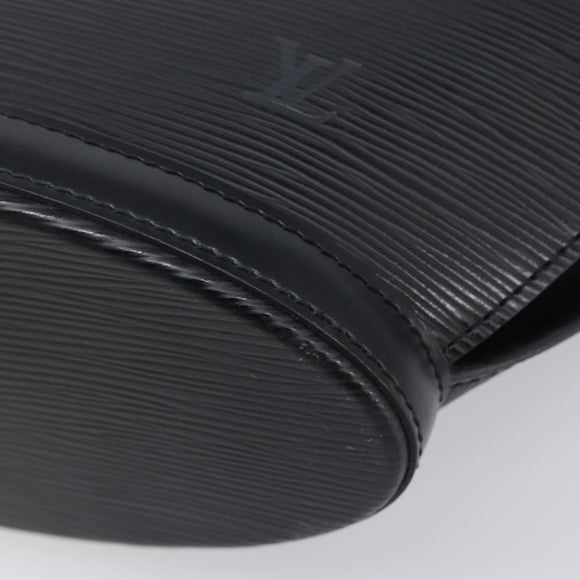 LOUIS VUITTON Epi Saint Jacques Powanie Long Bag Black M52332 LV Auth 208643V