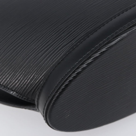 LOUIS VUITTON Epi Saint Jacques Powanie Long Bag Black M52332 LV Auth 208643V