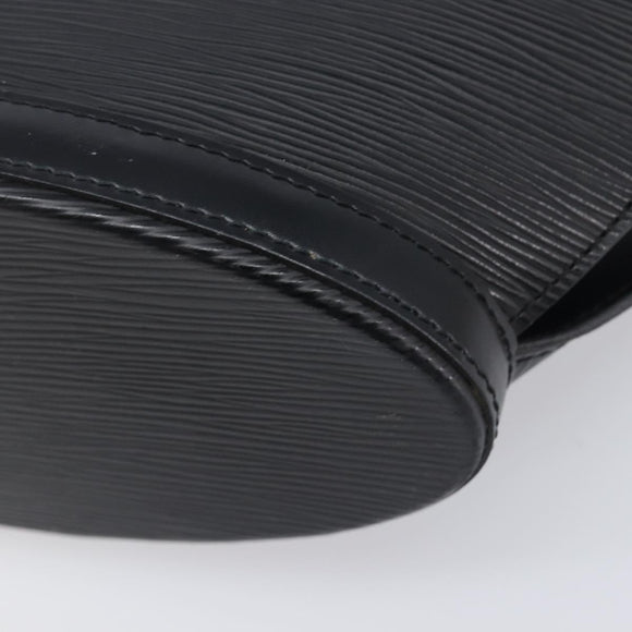 LOUIS VUITTON Epi Saint Jacques Powanie Long Bag Black M52332 LV Auth 208643V