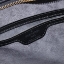 LOUIS VUITTON Epi Saint Jacques Powanie Long Bag Black M52332 LV Auth 208643V-18