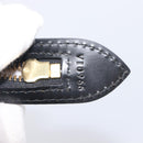 LOUIS VUITTON Epi Saint Jacques Powanie Long Bag Black M52332 LV Auth 208643V-11