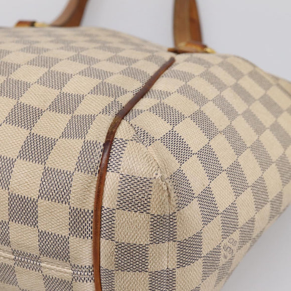 LOUIS VUITTON Damier Azur Totally MM Tote Bag N51262 LV Auth 208644