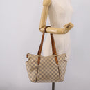 LOUIS VUITTON Damier Azur Totally MM Tote Bag N51262 LV Auth 208644-23