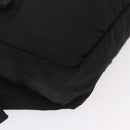 PRADA Waist Bag Nylon Black Silver Auth 208647A-9