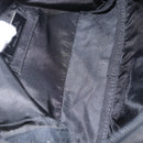 PRADA Waist Bag Nylon Black Silver Auth 208647A-11
