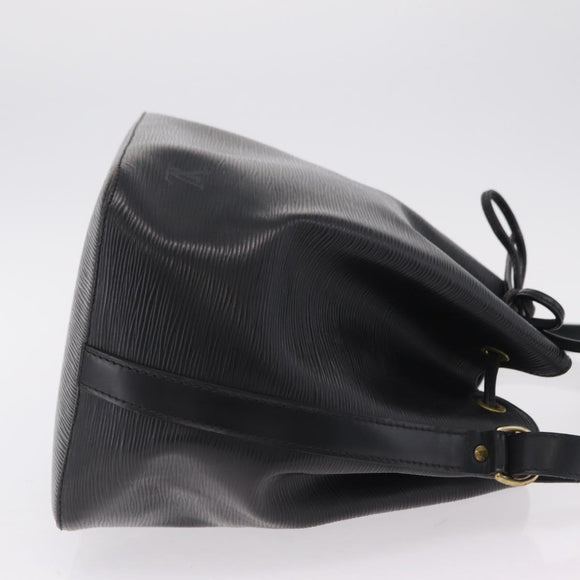 LOUIS VUITTON Epi Petit Noe Shoulder Bag Black M44102 LV Auth 208648A