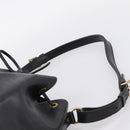 LOUIS VUITTON Epi Petit Noe Shoulder Bag Black M44102 LV Auth 208648A-14