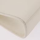 GUCCI Jackie Hand Bag Leather White Silver 002 1065 Auth 208650A-16