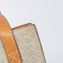 CELINE C Macadam Hand Bag Suede Beige Brown Auth 208655-15