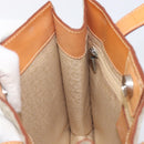 CELINE C Macadam Hand Bag Suede Beige Brown Auth 208655-19